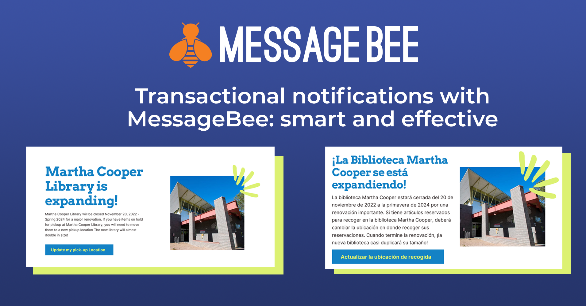 Transactional notifications with MessageBee: smart and effective